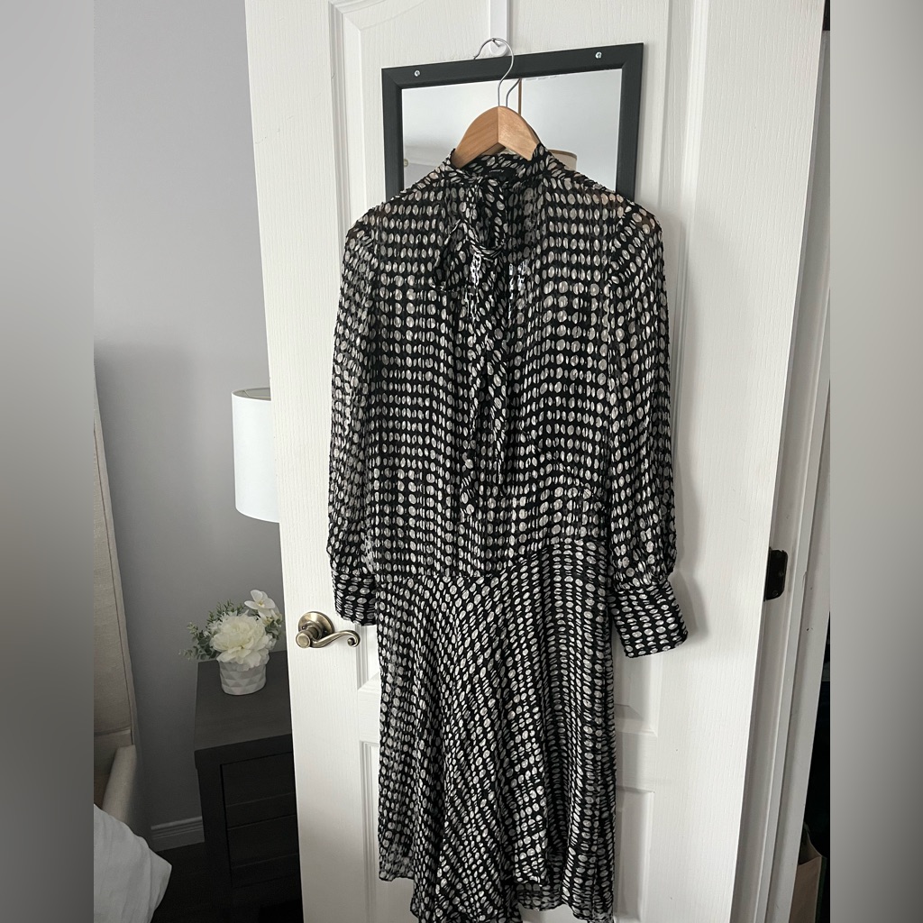 Theory Silk And Viscose Dress